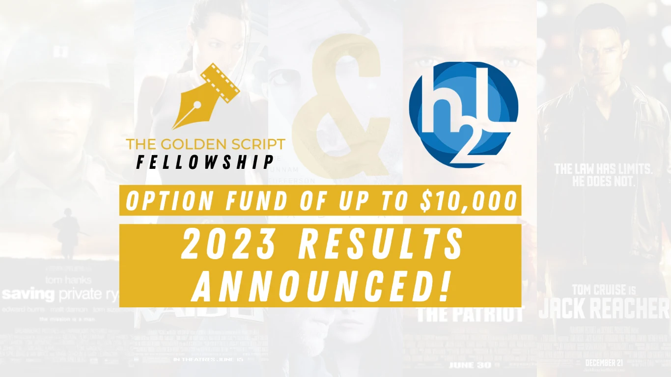 Results for THE GOLDEN SCRIPT FELLOWSHIP (2023) Announced!