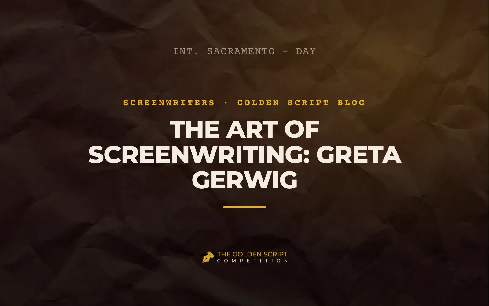 The Art of Screenwriting: Greta Gerwig