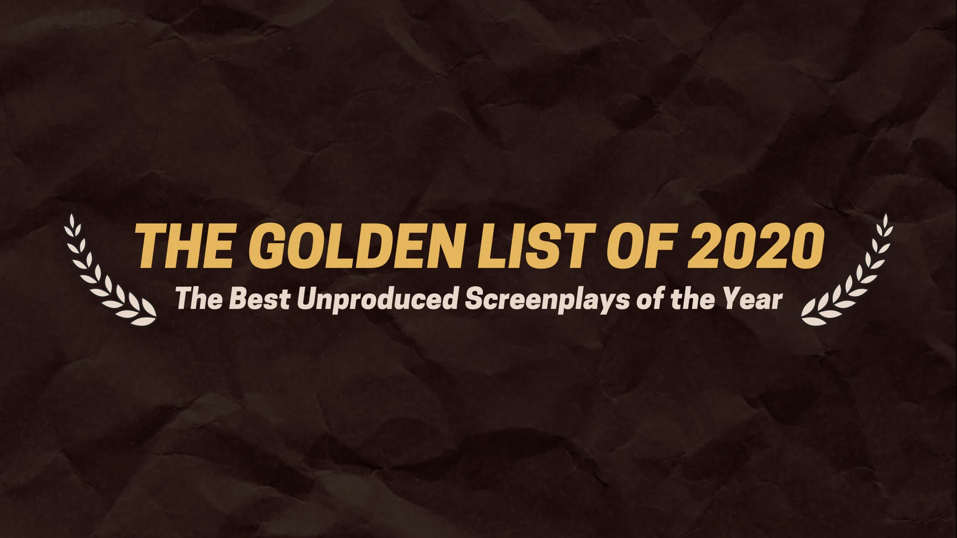 The GOLDEN LIST of 2020 ANNOUNCED!
